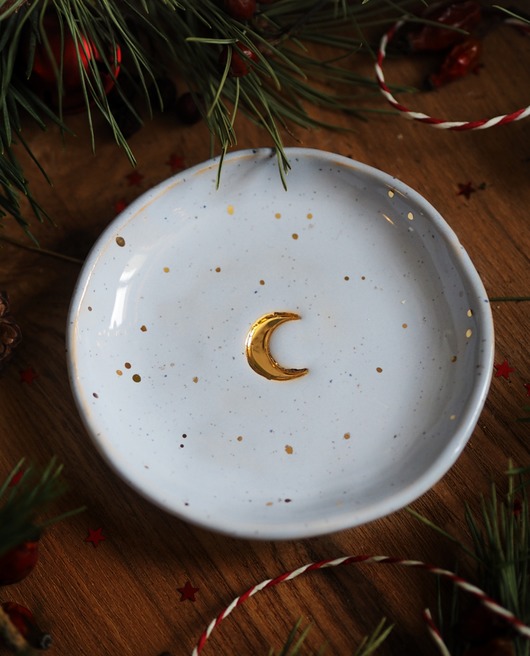 pojemniki na biżuterię Spodek na biżuterię lub palo santo