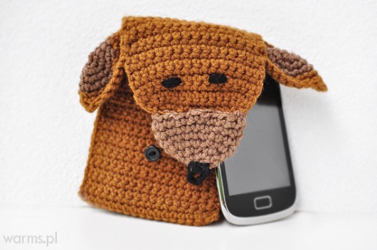 Piesek jamnik - etui pokrowiec na telefon Warms