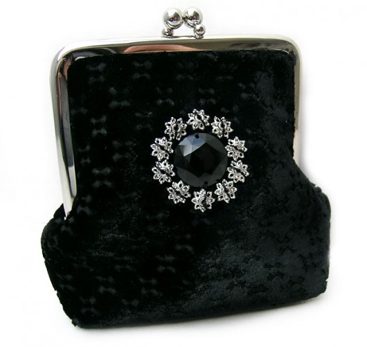 portfelik black chic kainabru