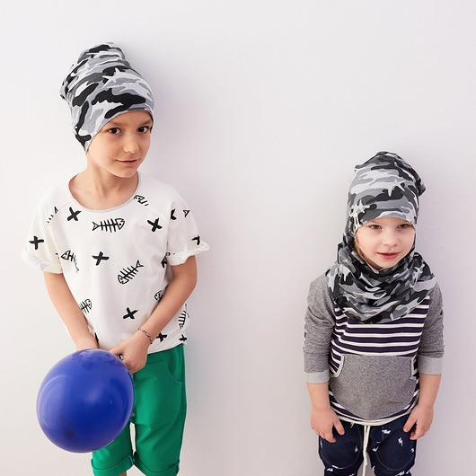 KOMPLET czapka & komin MORO Cudi KiDS