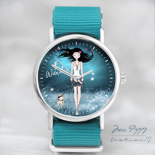 I wander- Zegarek Miss Poppy Makaliboo