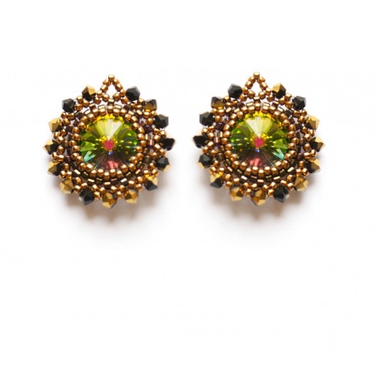 Glossy earrings Republika jewelry