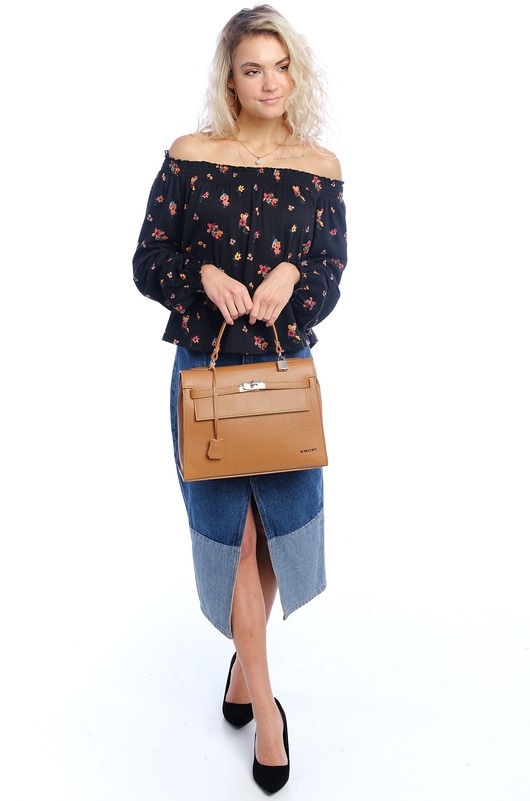 torby na ramię Torba skórzana  - Shopper (7098)