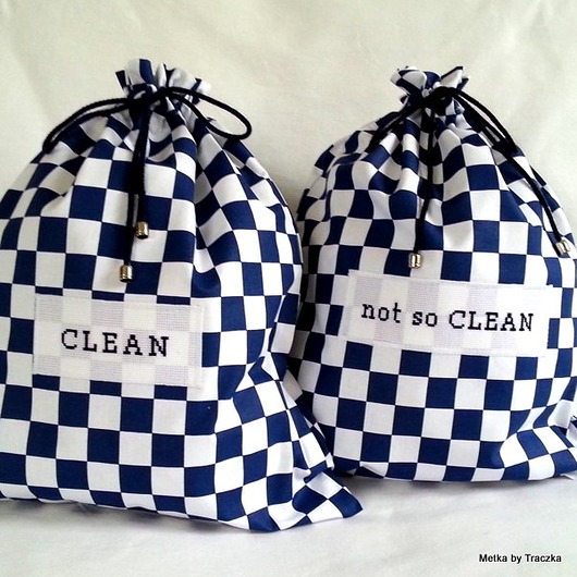 Navy Check - idealny prezent dla NIEGO metka by traczka