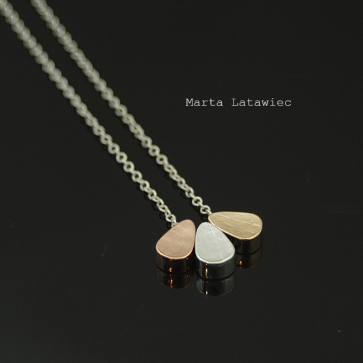 Three colors - srebrny Marta Latawiec