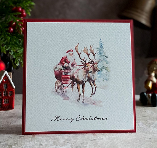 kartki świąteczne Personalizowana kartka na Boże Narodzenie, BN 44