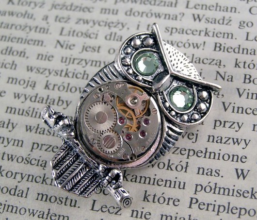 Mechaniczna sowa 134 Zegarynki