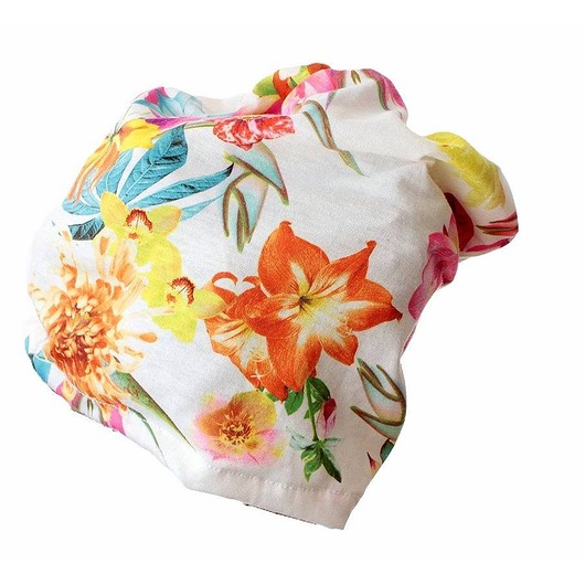 czapki damskie Cienka czapka przejściowa handmade 