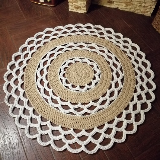 dywany Dywan ze sznurka bawełnianego 120cm