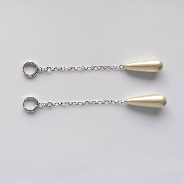 kolczyki z kamieniami Kolczyki OKRĄG