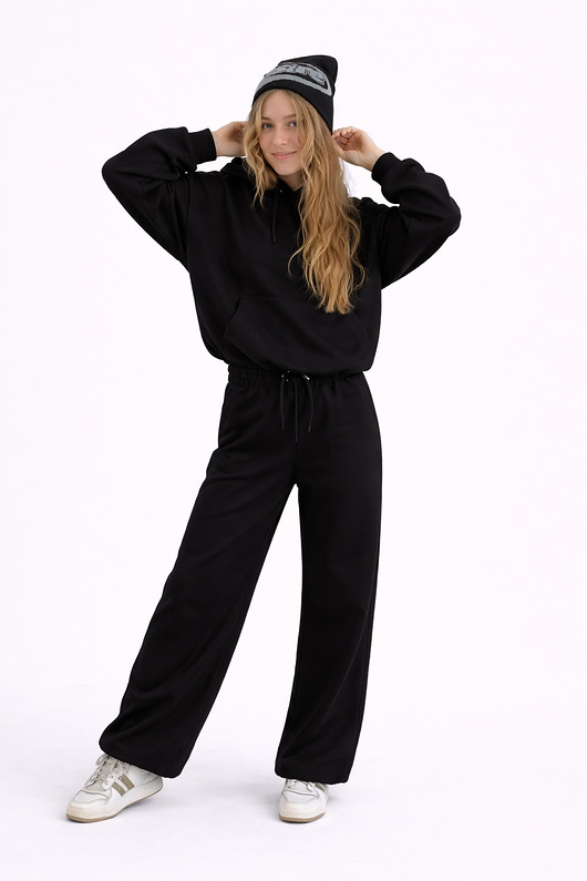 komplety damskie Zestaw - Dres Boxy&Baggy  Black