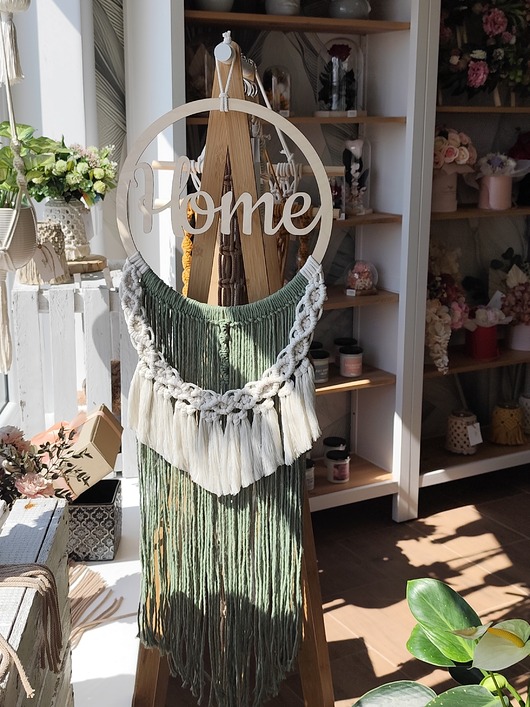 łapacze snów Łapacz snów makrama Boho łapacz snów handmade na ścianę