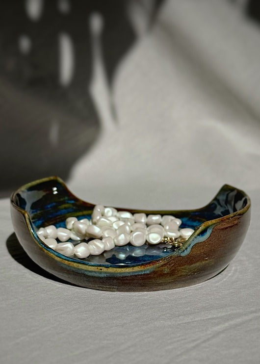 pojemniki na biżuterię Ceramiczna podstawka na biżuterię Terra Azul