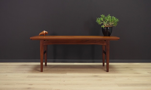 stoliki kawowe Ława tekowa, duński design, lata 70