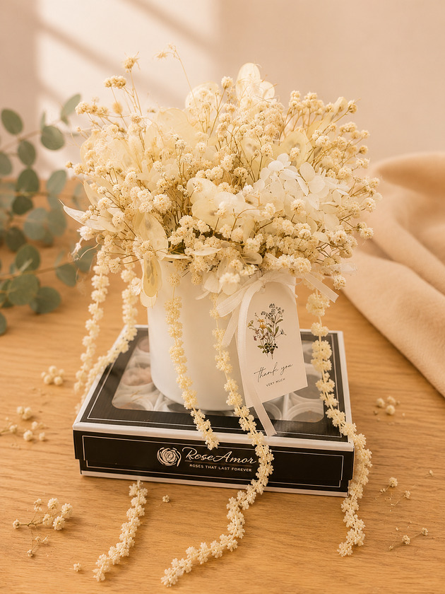 wazony Flowerbox suszki biel