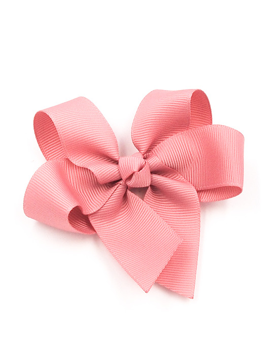 ozdoby do włosów dla dzieci Spinka do włosów duża kokarda Paola dusty rose