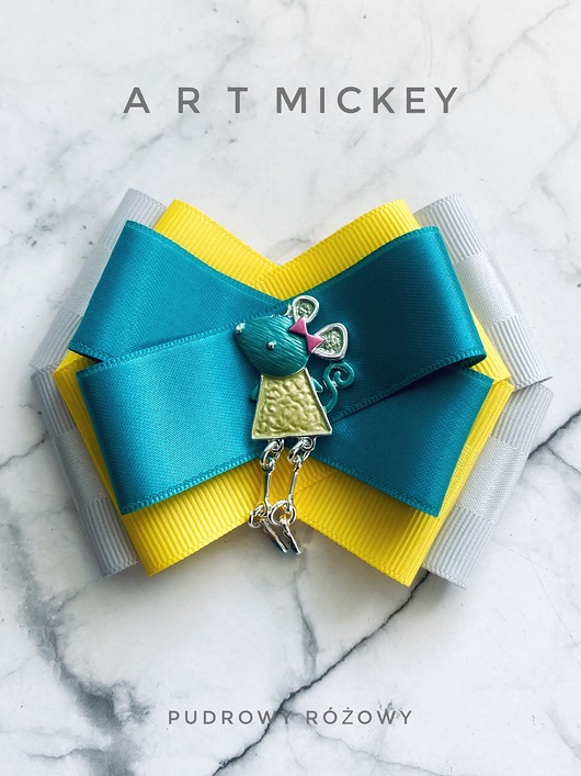 broszki Brosza  z Myszką w stylu  Art Mickey New