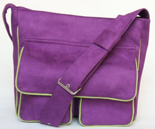 Fiolet z zielenią Balik Hand Made