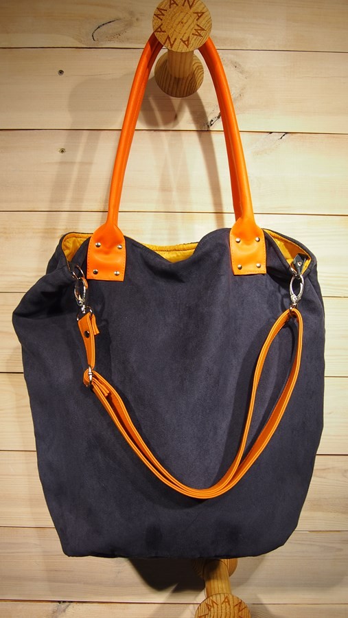 Worek XXL granat&orange MANA MANA