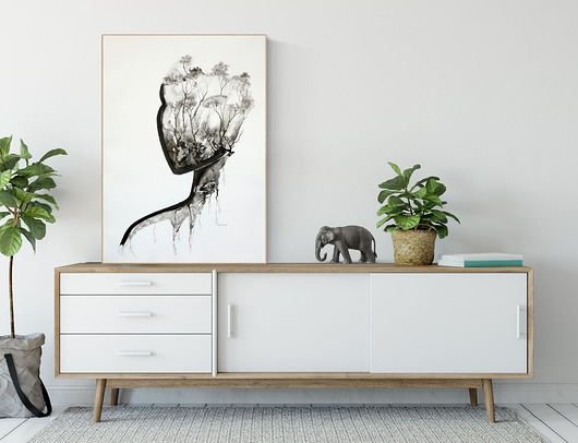grafika 50X70 cm wykonana ręcznie, plakat Krystyna Siwek Art