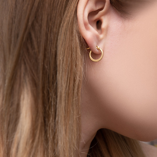 kolczyki pozłacane Kolczyki pozłacane Cleo