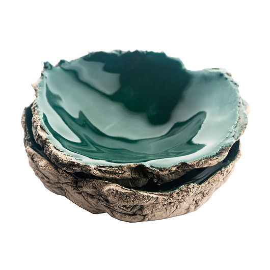 miski i misy Dwa talerzyki ceramiczne