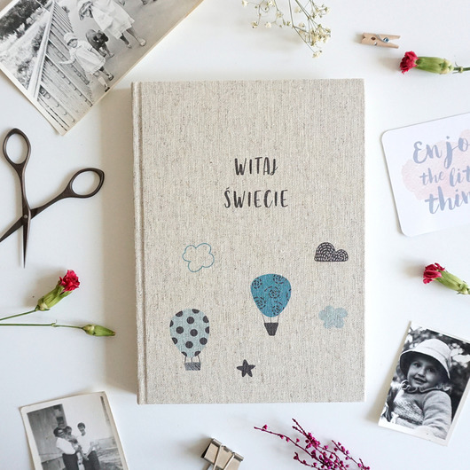notatniki i albumy Witaj Świecie  Pamiętnik  Pierwszy rok życia