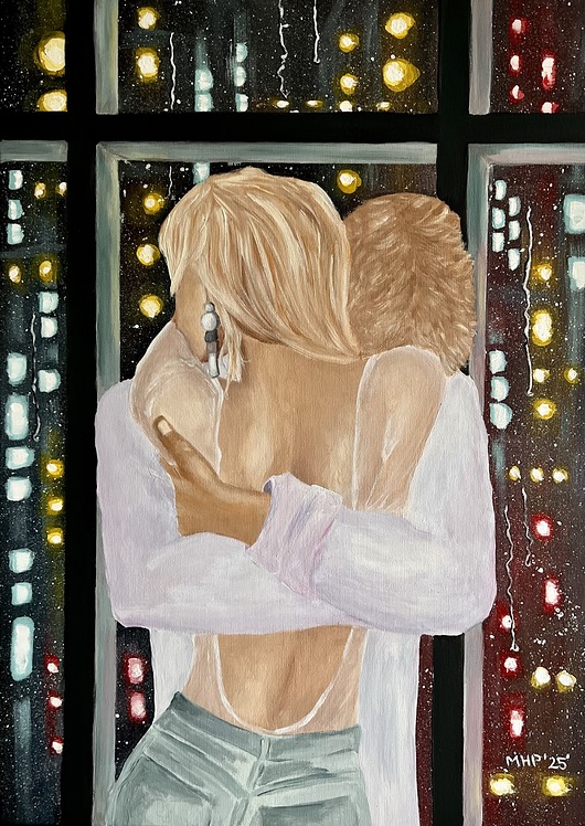 obrazy Strona B (praca z cyklu "Madison. Namalowałam piosenki")