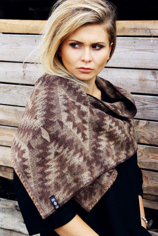 szal / ethnic beige EWE EME