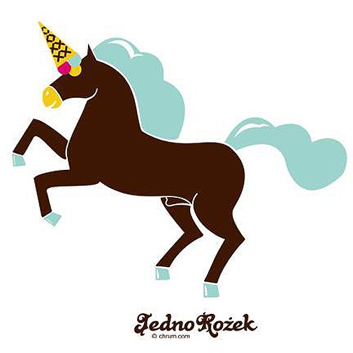 Chrum.Koszulka JednoRożek Chrum