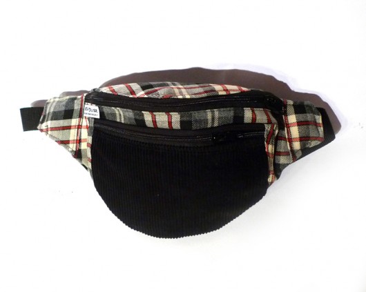 szara kratka Maruna Upcycled