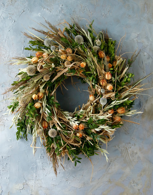 wianki Wianek dekoracyjny, rustykalny, naturalny
