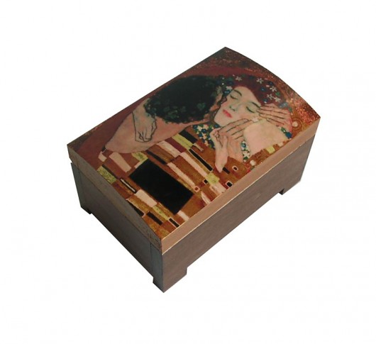 Kuferek - Klimt - Pocałunek Marlena Rakoczy
