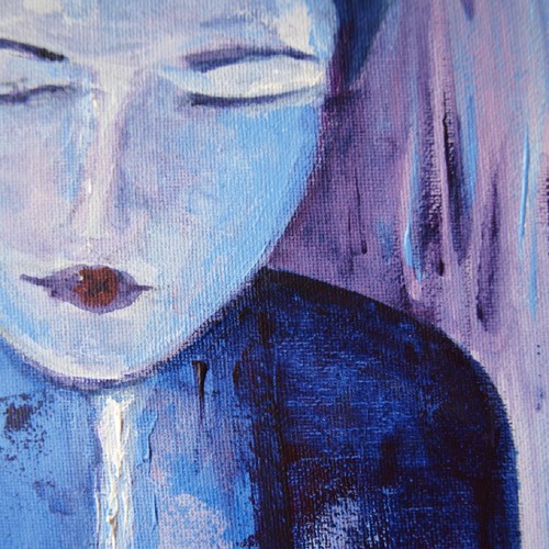 Błękitna Kobieta... 29,5x39 cm. Parallel World