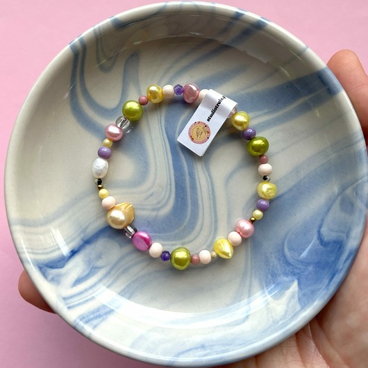 bransoletki - inne Bransoletka  Kolorowe Kamienie