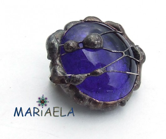BROSZKA GRANATOWA MARIAELA