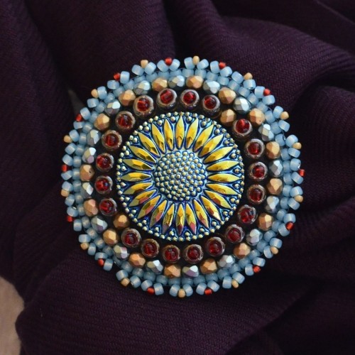 shiny buttons Made by Magda