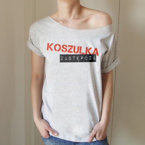 Koszulka zastępcza Oversize ONE MUG A DAY