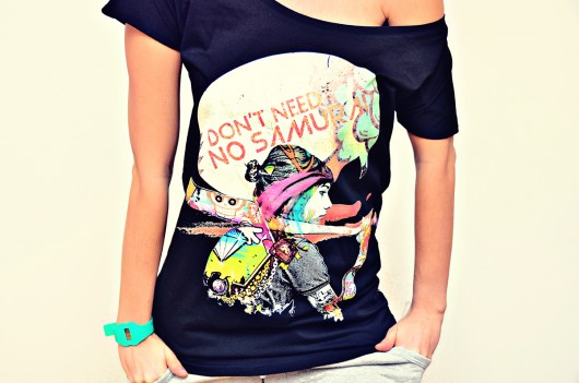 t-shirt damskie Baseball Acid