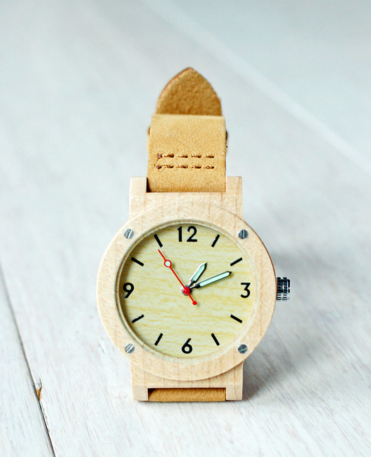 Damski drewniany zegarek SPORTY maple EkoCraft