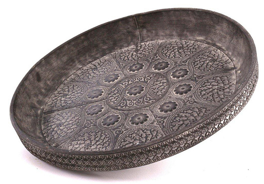 Taca metalowa Retro Style 40cm Home Design