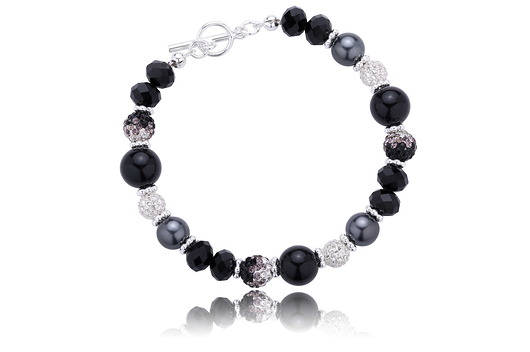 BRANSOLETKA SREBRO 925 Z PEREŁ Coccola JEWELLERY
