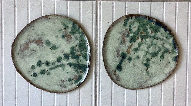 patery i talerze Duże talerze ręcznie robione