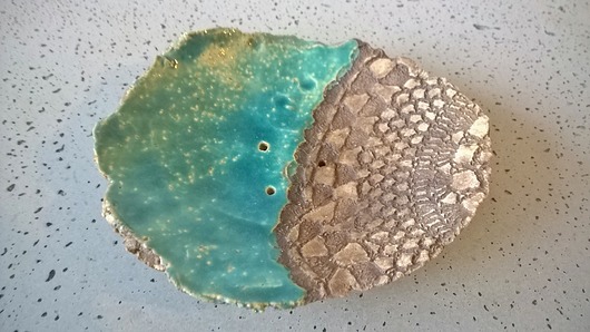 Ceramiczna mydelniczka. NG Autorska bizuteria ceramiczna