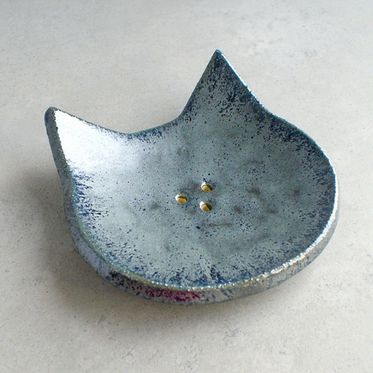Kot - mydelniczka ceramiczna AKoArt Ceramika