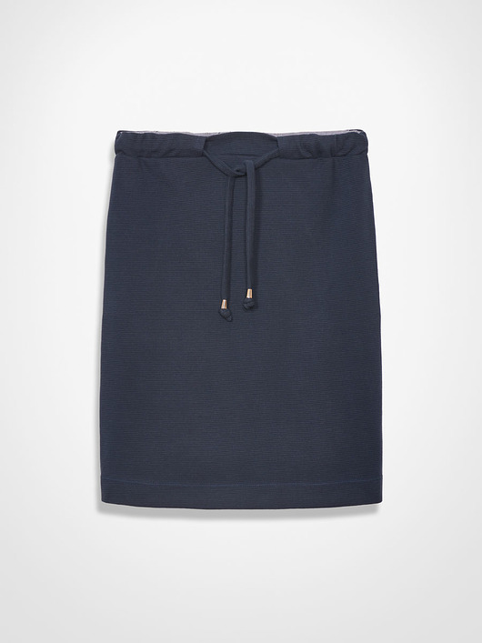 spódnice midi Granatowa spódnica ołówkowa COMFY  MAAM 19