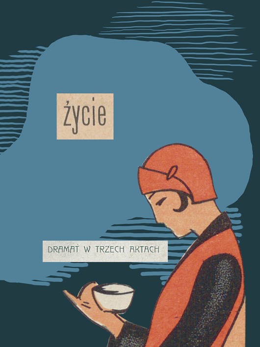 Plakat Dramat  Kolaż  Magda Rzeźniczak