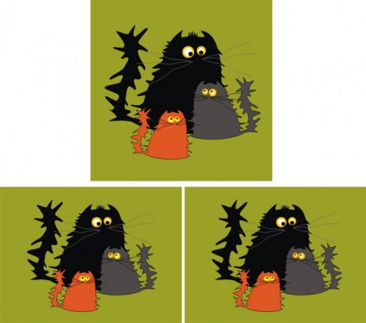 Zestaw 1 poduszka i 2 podkładki na zamówienie Gaul Designs