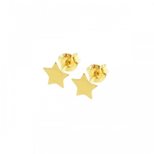 Złote kolczyki gwiazdki Coccola JEWELLERY