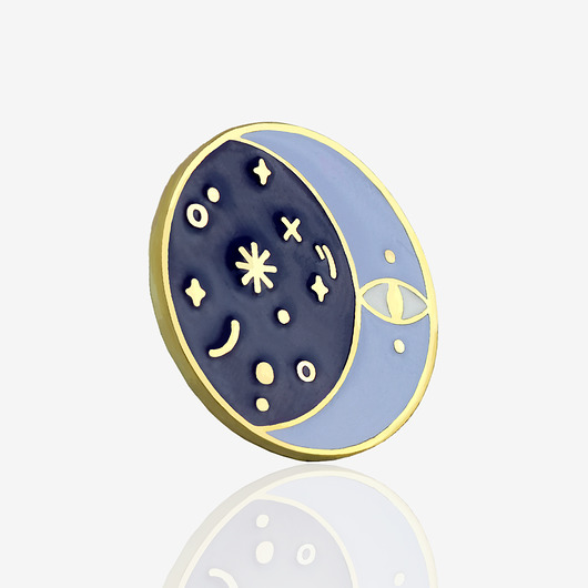przypinki Pins "Księżyc"